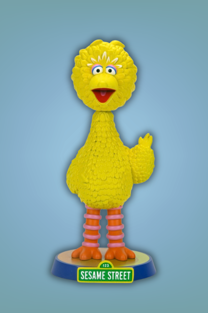 Figura Big Bird Head Knocker 23 cm NECA Sesame Street