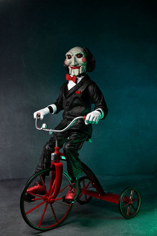 Figura Billy Saw 30 cm NECA con sonido
