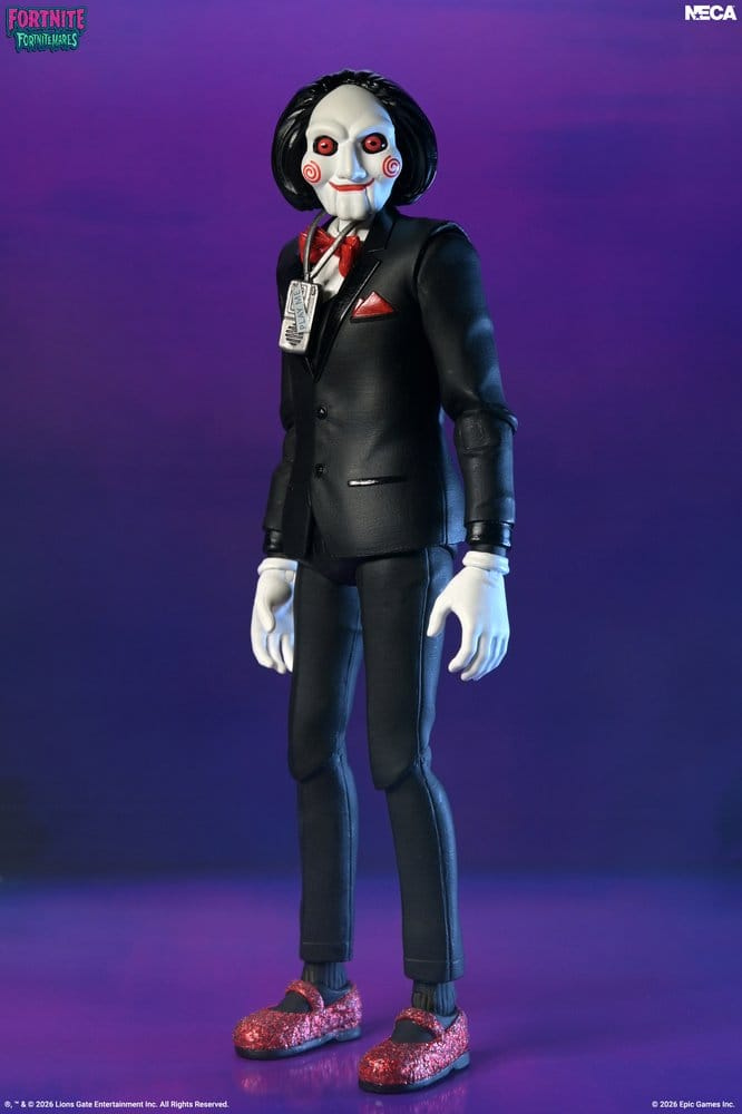 Figura Billy the Puppet Fortnitemares de Fortnite fabricada por NECA