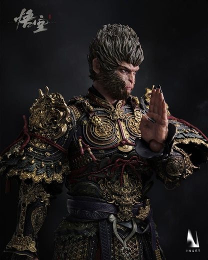  Base diorama y efectos de energía incluidos con la figura Wukong Black Myth – InArt 1/6.
