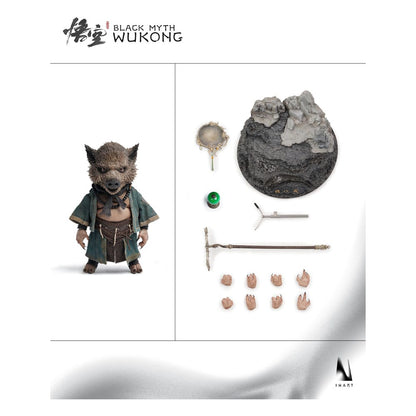 Figura Black Myth Zhu Bajie escala 1/6 de InArt con base diorama – vista frontal