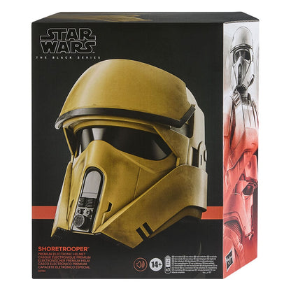 Casco Shoretrooper Black Series ideal para cosplay y colección Star Wars.
