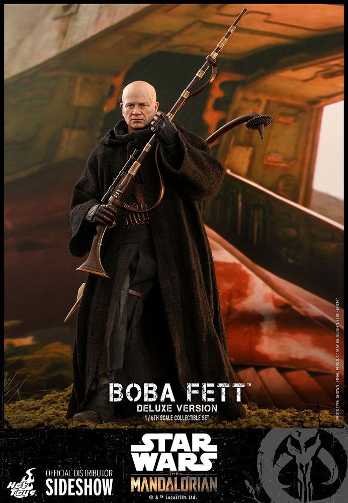Figura Boba Fett Deluxe Hot Toys basada en Star Wars The Mandalorian