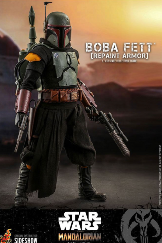 Figura Boba Fett Repaint Armor Hot Toys escala 1/6 Star Wars