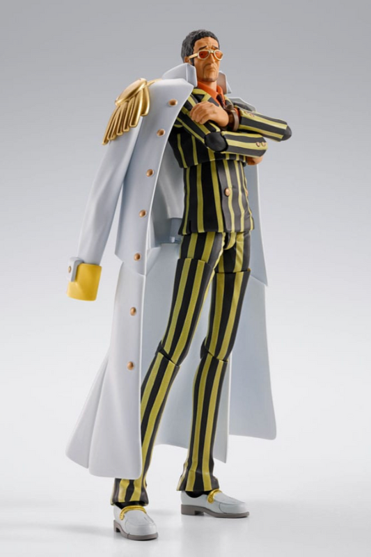 Figura articulada Borsalino 20 cm – S.H. Figuarts de One Piece: Future Island Egghead.
