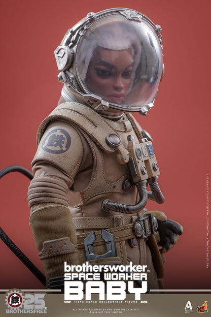 Accesorios incluidos pinza alicates pistola soldadura figura Space Worker Baby 1/6