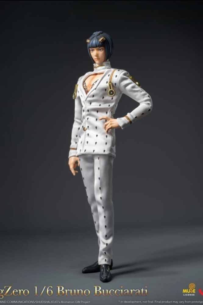 Figura Bruno Bucciarati FigZero 1/6 de JoJo’s Bizarre Adventure fabricada por Threezero.