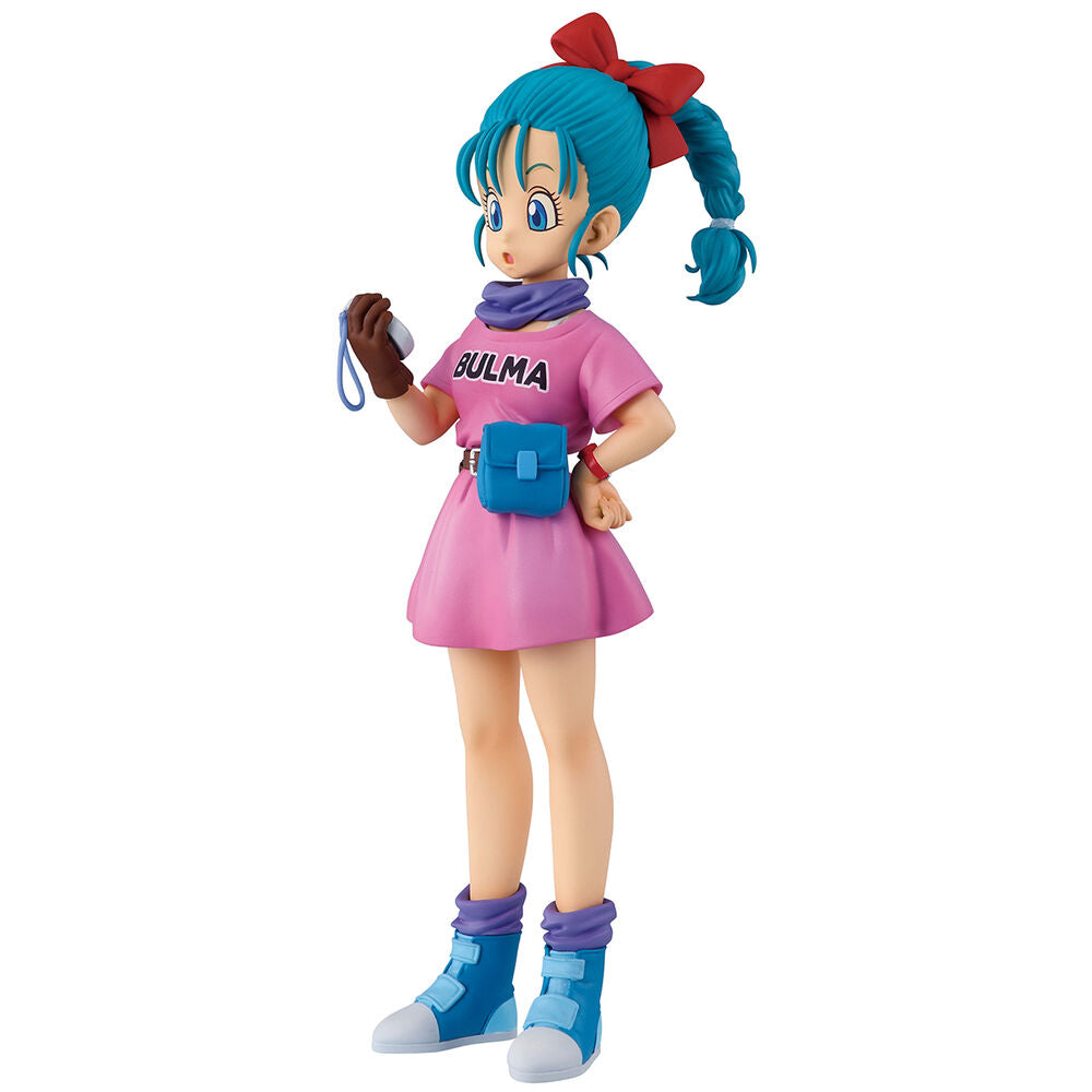 Figura Banpresto Bulma Dragon Ball clásico colección anime