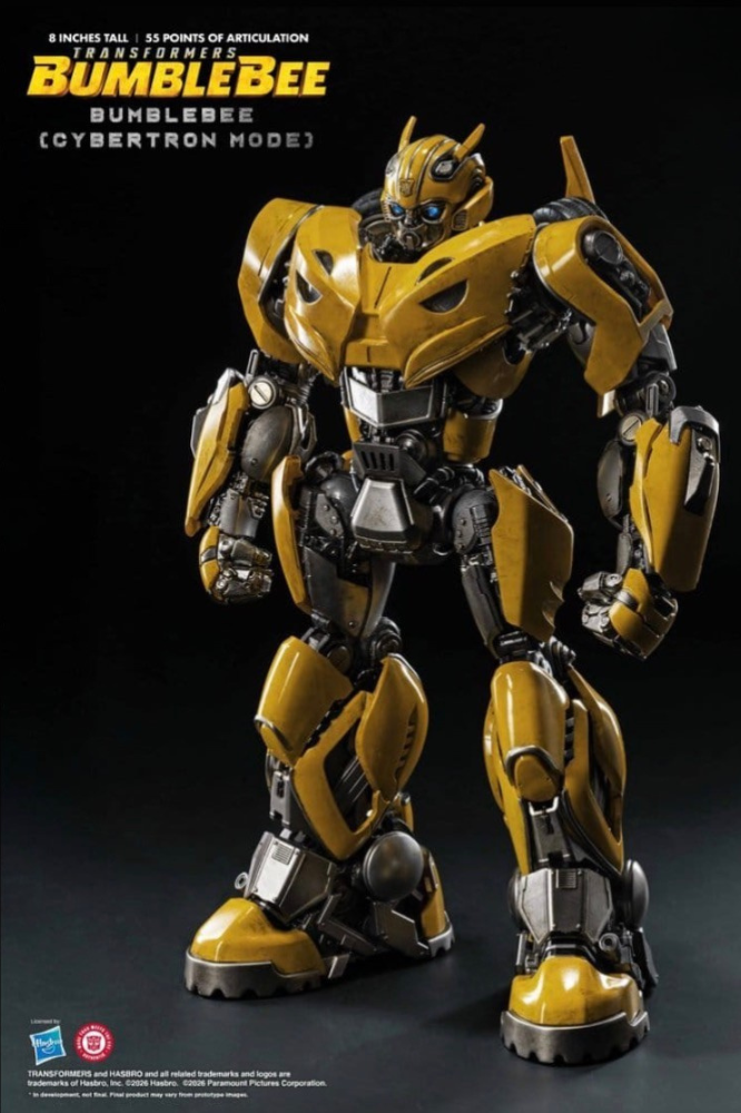 Figura Bumblebee Cybertron Mode DLX Threezero Transformers 20 cm