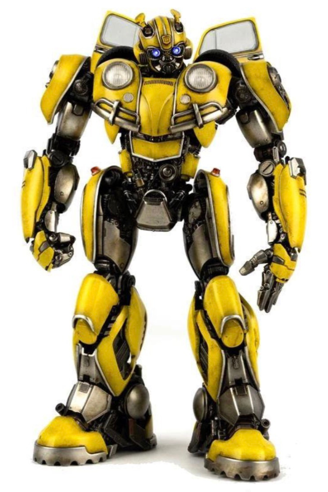 Figura Bumblebee DLX de Threezero basada en la película Bumblebee 20 cm