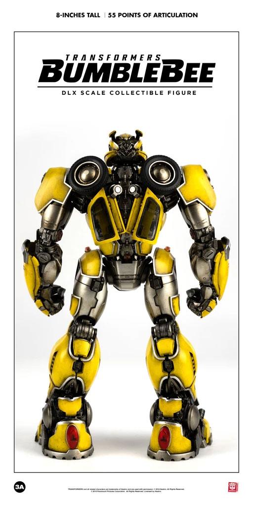 Figura coleccionable Bumblebee DLX de Threezero para fans de Transformers