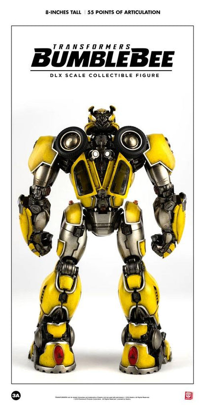 Figura coleccionable Bumblebee DLX de Threezero para fans de Transformers