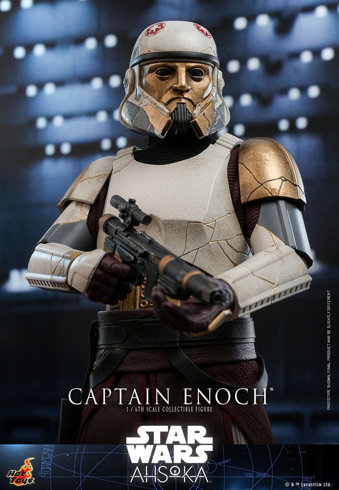 Accesorios incluidos en la figura Captain Enoch Hot Toys escala 1/6
