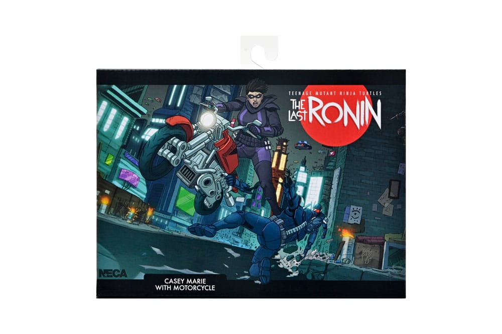 Caja de la figura Casey Marie with Last Ronin Motorcycle NECA
