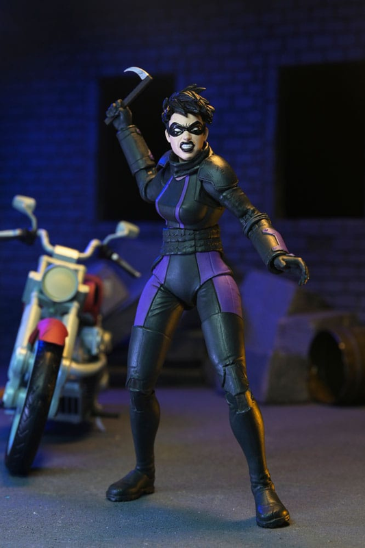 Figura Casey Marie with Last Ronin Motorcycle NECA The Last Ronin The Lost Years
