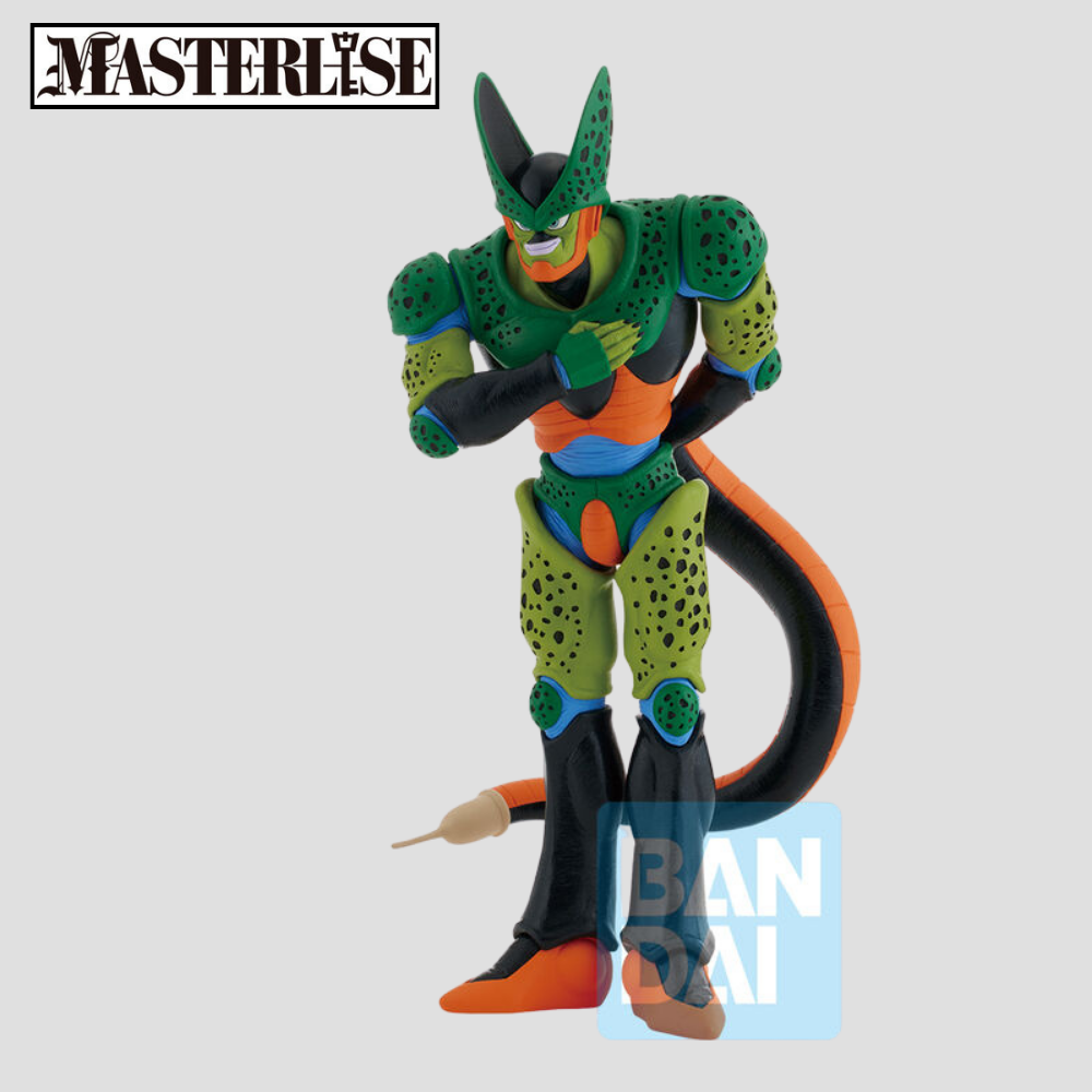 Perfil de la figura de Cell en su segunda transformación.