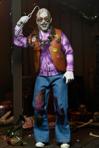Figura Chop Top NECA Clothed 20 cm vista frontal con ropa de tela y acabado detallado.