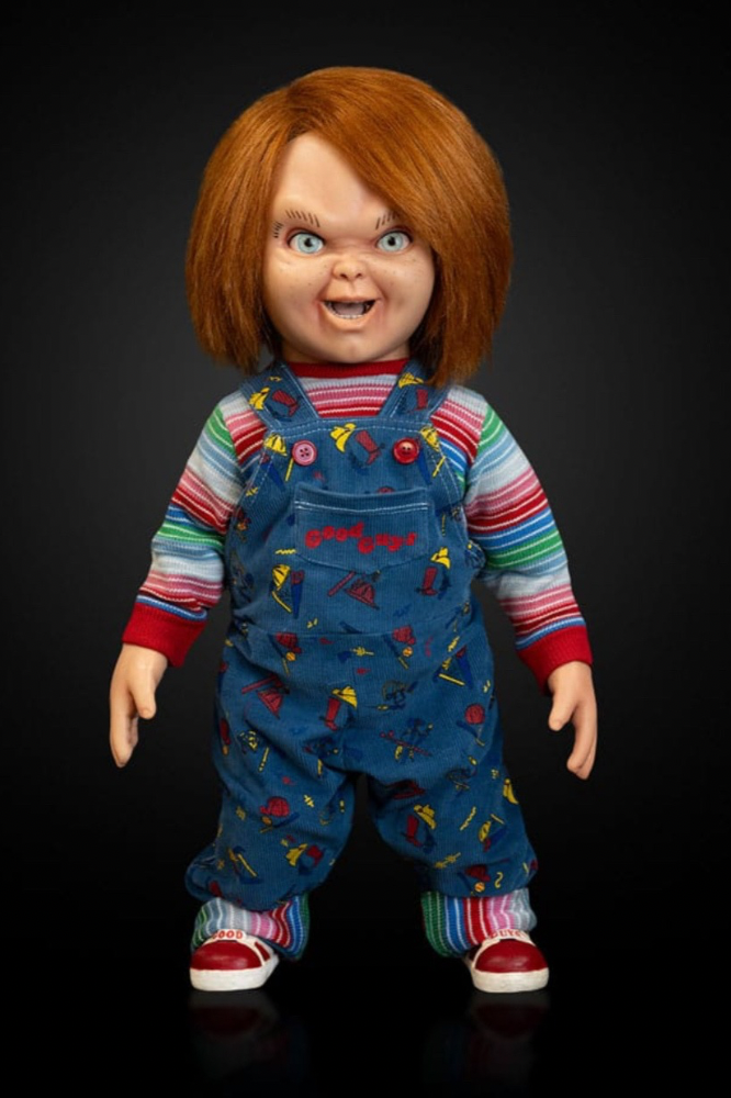 Réplica tamaño real Chucky TV Series NECA 66 cm con ropa de tela