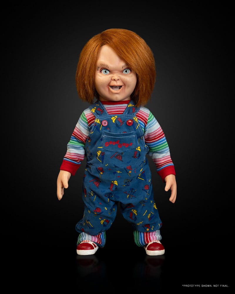 Figura Chucky 1:1 NECA basada en la serie de TV con detalles realistas