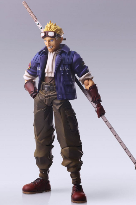 Figura articulada Cid Highwind Final Fantasy VII Bring Arts 15 cm Square Enix.