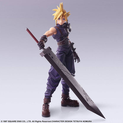 Figura de colección Cloud Strife Final Fantasy VII Bring Arts Square Enix.