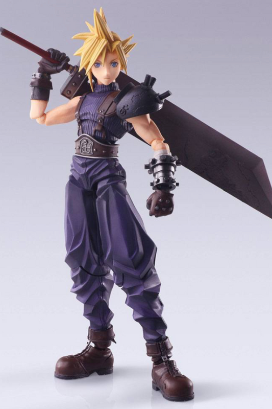 Figura articulada Cloud Strife Final Fantasy VII Bring Arts 15 cm Square Enix.