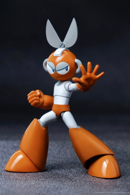 Figura Cut Man Mega Man MDLX de Threezero en escala compacta de 12 cm.