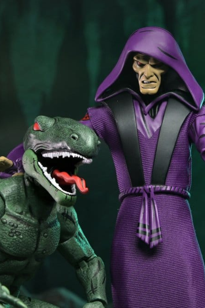Figura Daimyo Orkai y Raptor NECA basada en Teenage Mutant Ninja Turtles Mirage Comics