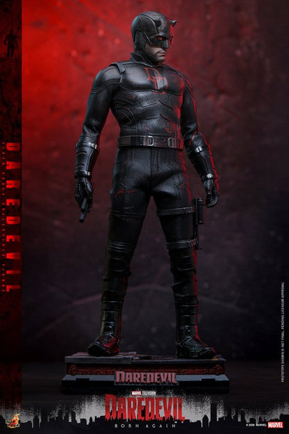 daredevil hot toys con billy club accesorios nunchaku detalle figura escala 1/6 marvel
