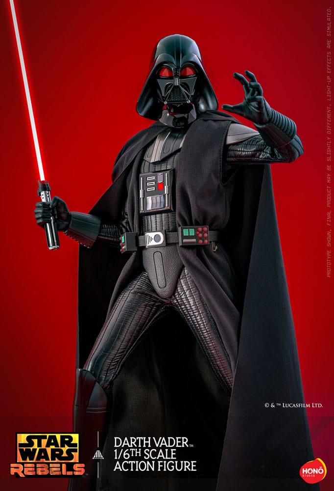 Darth Vader con sable de luz – versión Rebels 1/6 Honō Studio