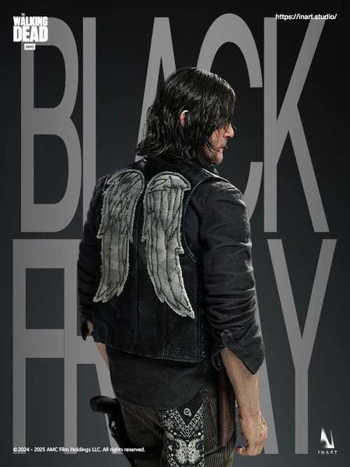 Accesorios incluidos figura Daryl Dixon The Walking Dead InArt