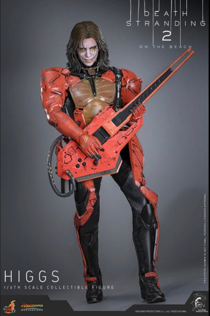 Figura Higgs Hot Toys Death Stranding 2 escala 1/6 vista frontal