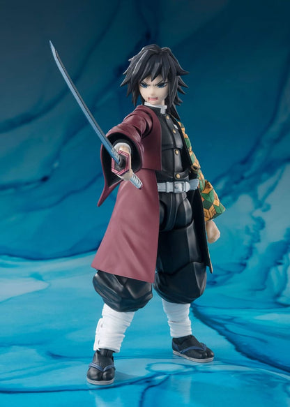 Figura articulada Giyu Tomioka S.H.Figuarts con accesorios de Demon Slayer