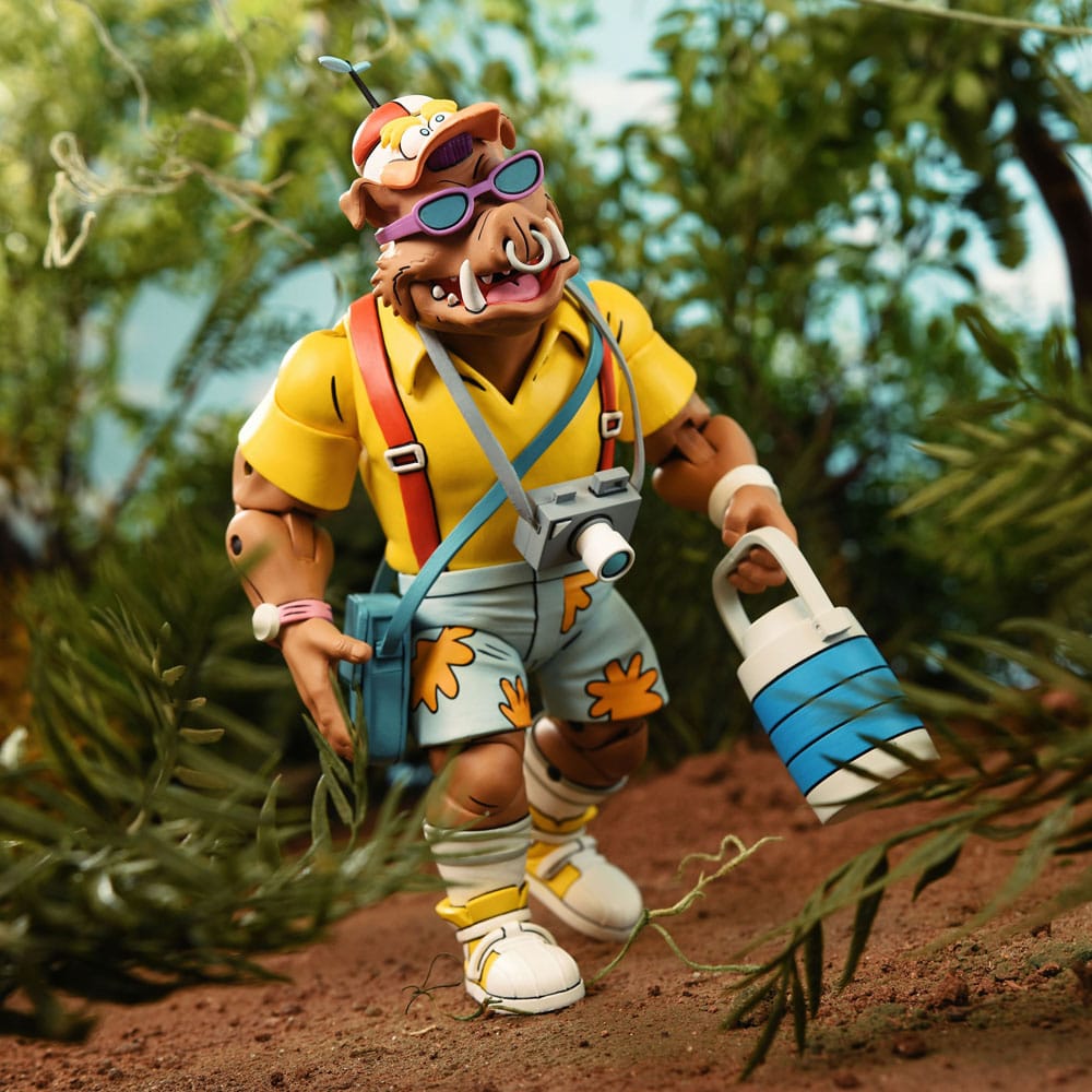 Detalle de pack Vacation Bebop y Rocksteady – NECA Tortugas Ninja
