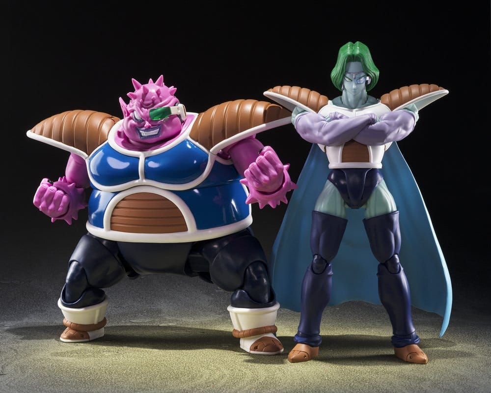 Dodoria y Zarbon figuras articuladas Dragon Ball Z línea S.H. Figuarts