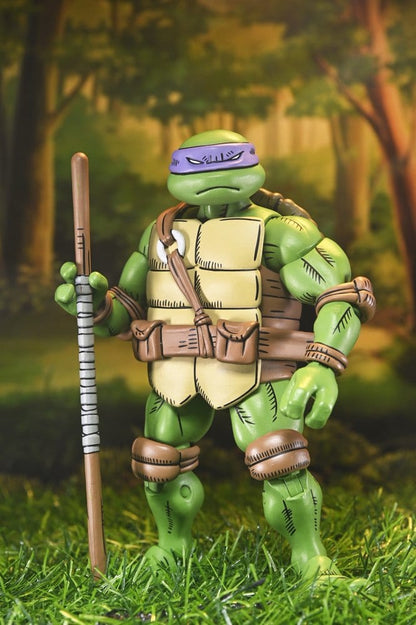 Figura Donatello TMNT x Usagi Yojimbo NECA Ultimate 18 cm vista frontal