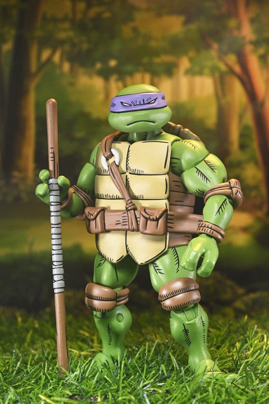 Figura Donatello TMNT x Usagi Yojimbo NECA Ultimate 18 cm vista frontal