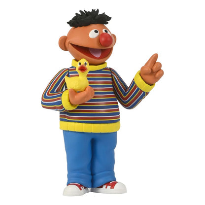Figura Ernie Barrio Sésamo Toony Classics NECA 15 cm colección