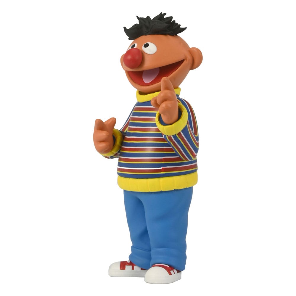 Figura Ernie Sesame Street NECA Toony Classics con patito de goma