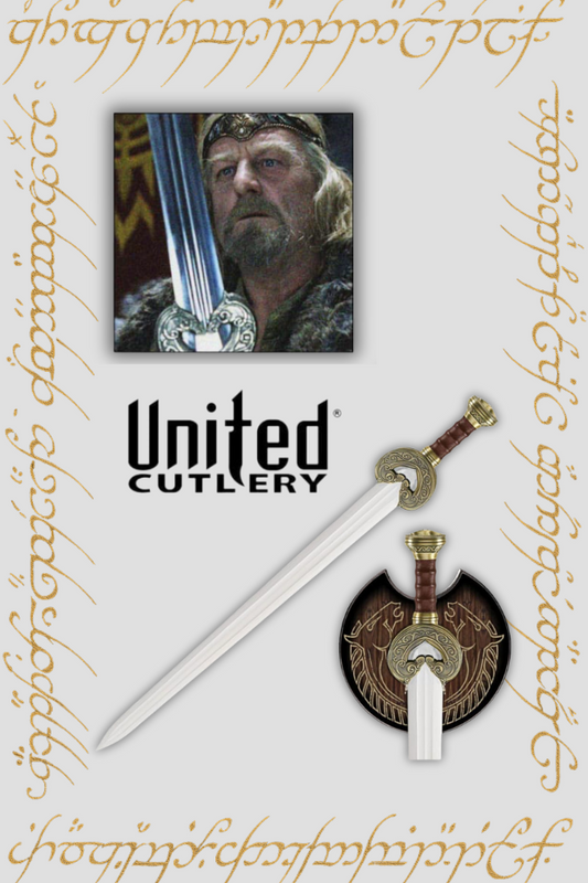 Espada de Théoden Herugrim réplica oficial 1/1 United Cutlery El Señor de los Anillos