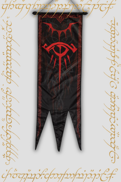Réplica oficial 1/1 del estandarte de guerra de Sauron 140 cm – The Lord of the Rings United Cutlery