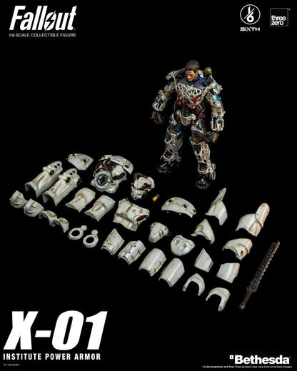 Armadura X-01 Fallout figura articulada 37 cm Threezero