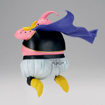 Vista lateral de la figura coleccionable Majin Buu 14cm de Banpresto