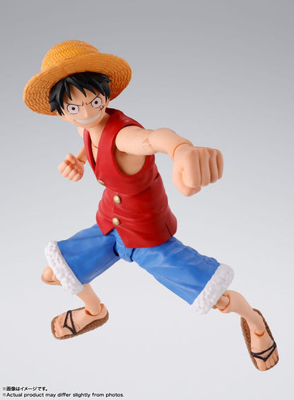 Figura de Luffy posando con expresión alegre – S.H. Figuarts One Piece