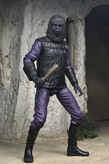 Figura retro Gorilla Soldier con texturas detalladas – homenaje a la película de 1968.