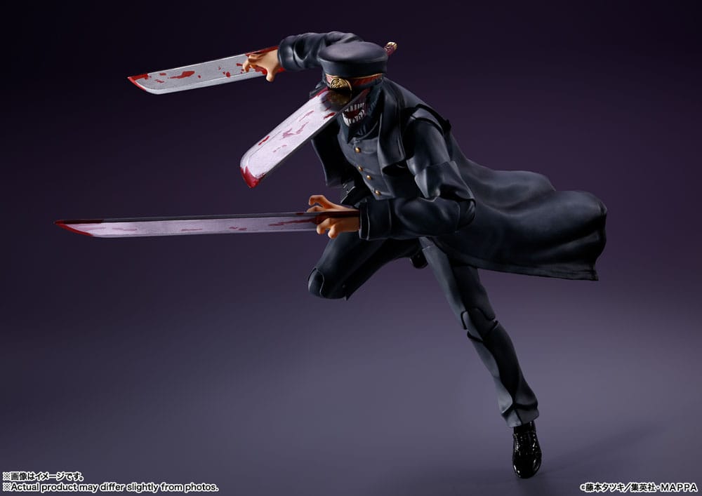 Figura articulada Samurai Sword de 17 cm inspirada en el anime Chainsaw Man.