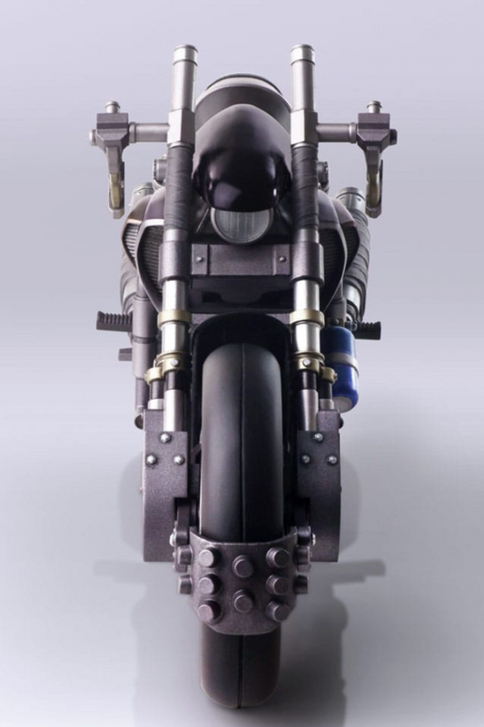 Motocicleta Hardy-Daytona Final Fantasy VII Bring Arts 22 cm vista frontal.