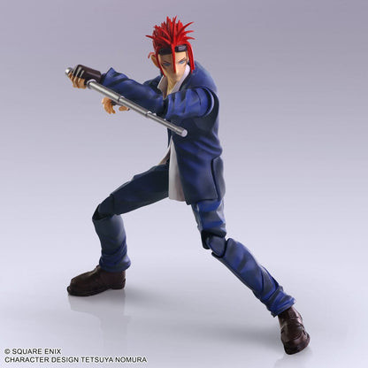 Figura coleccionable Reno Final Fantasy VII Bring Arts con manos intercambiables.