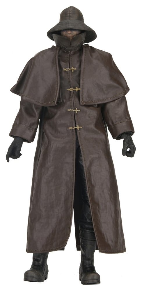 Figura Fisherman Ultimate NECA vista frontal con impermeable de tela