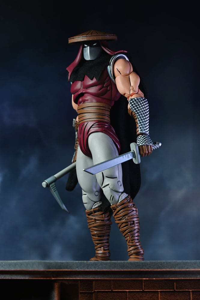 Figura Foot Assassin Classic Colors de 18 cm de NECA inspirada en Teenage Mutant Ninja Turtles.